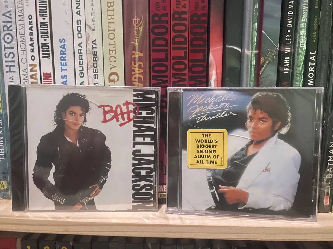 Michael Jackson - Bad & Thriller - CDs originais - Foto 3