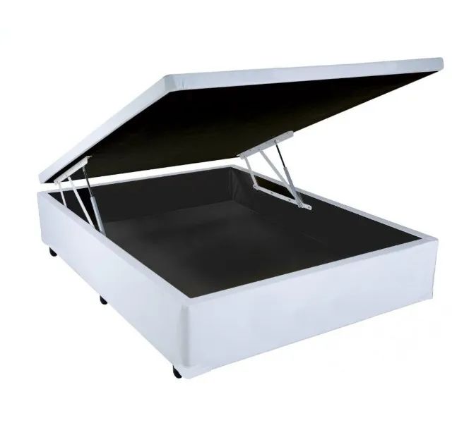 Cama Box Baú Casal 41x138x188 - Foto 3
