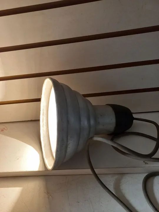 Luminária holofote antiga  - Foto 2