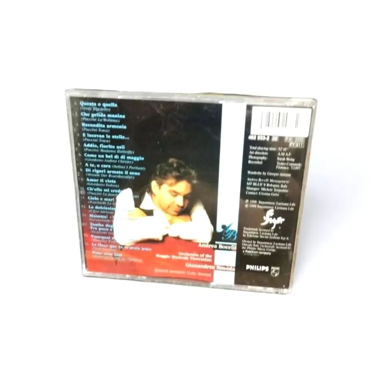 Cds Andrea Bocelli - Romanza(em espanhol) - Sogno - The Opera