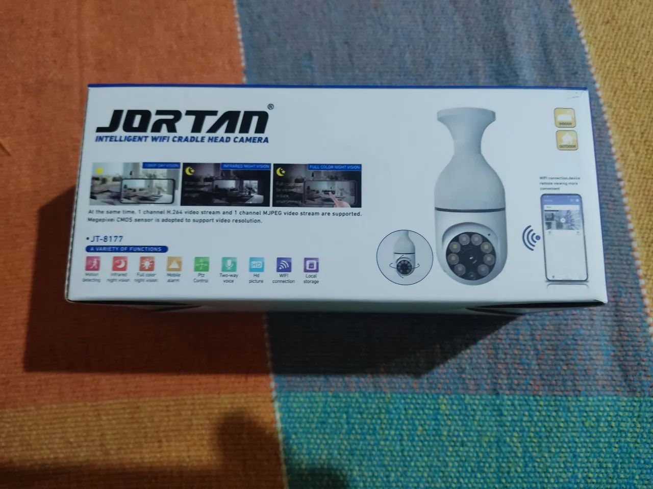 Câmera de Segurança Wi-Fi HD 1080P - Foto 3