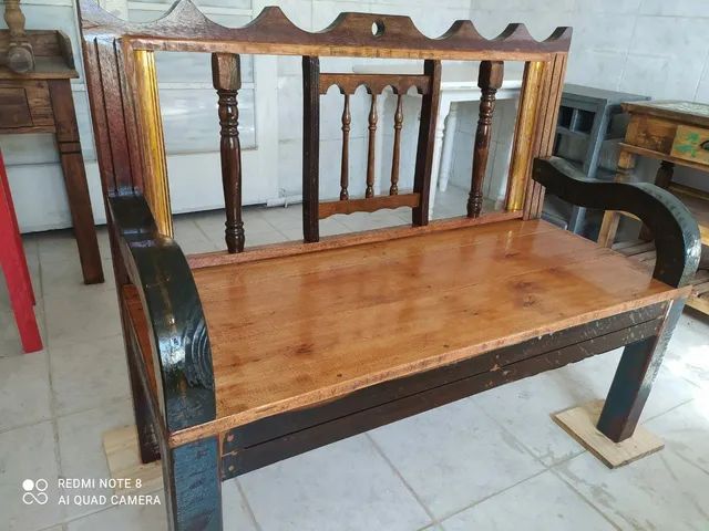 Banco de Jardim ou varanda de demolição NOVO colonial - Foto 3