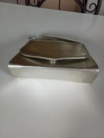 Bolsa de Mão Prata  - Foto 4