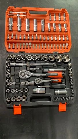 Kit Ferramentas Chave Soquetes Sextavados 108 Peças - Foto 4