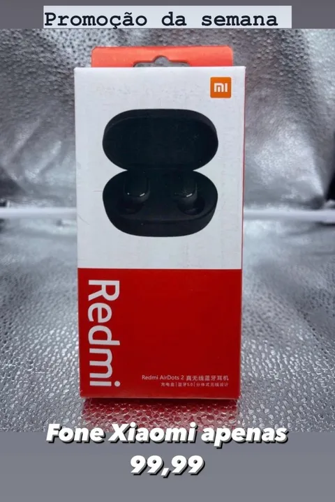 Fone sem fio Redmi