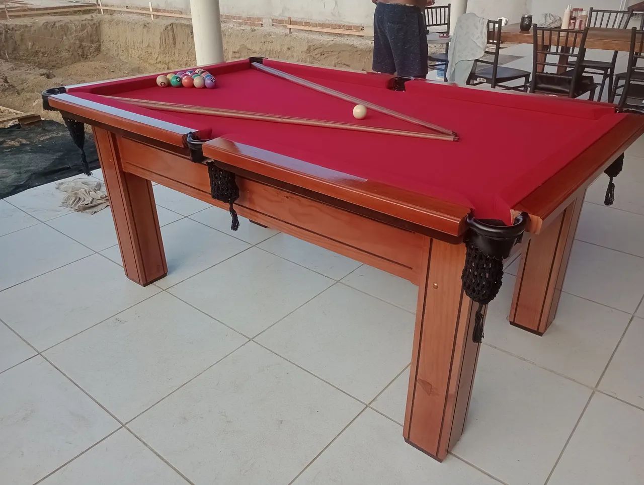 Mesa de Sinuca Madeirada