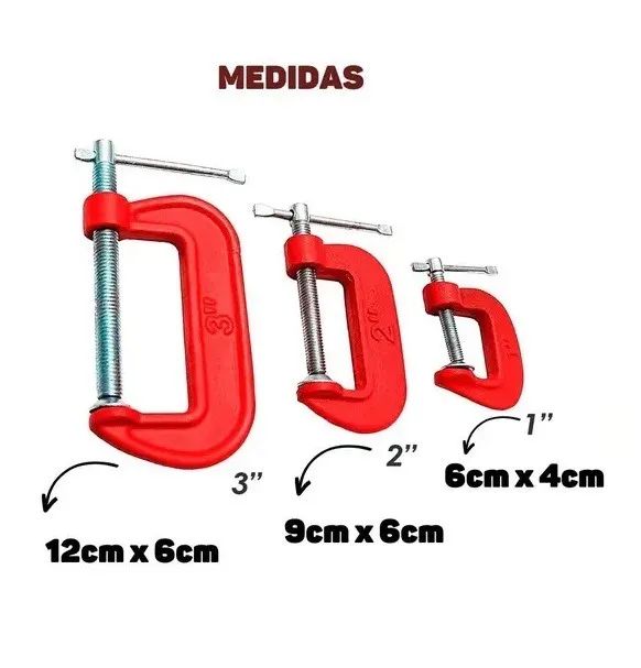 Grampo Tipo C para Marceneiro - Foto 3