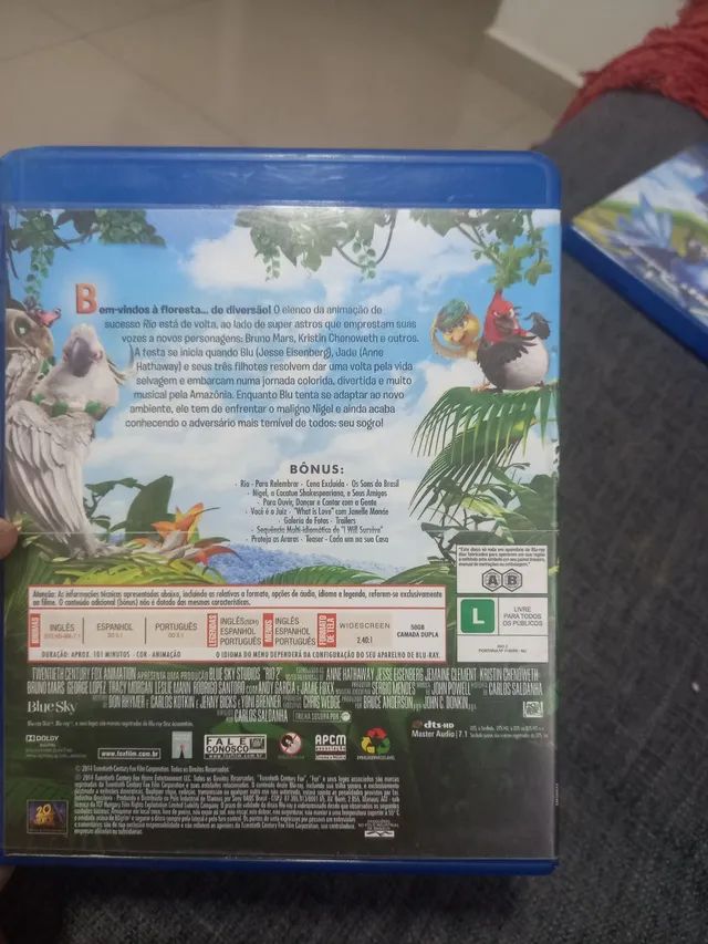 BLU RAY  RIO 1 -2 - Foto 5