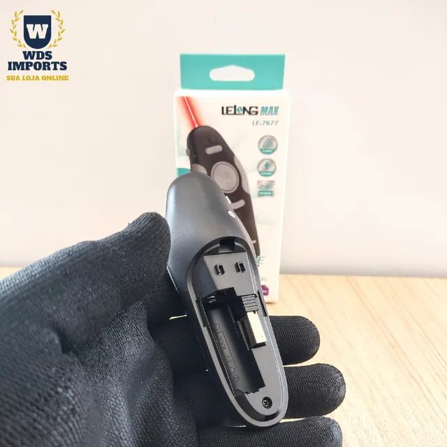 Apresentador Multimídia Wireless Com Laser E Receptor Usb  - Foto 3