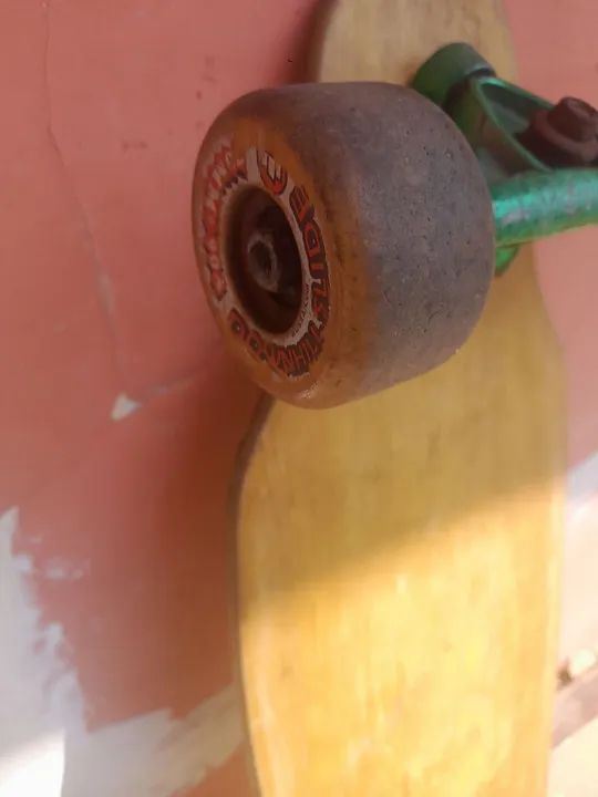 Skate longboard em perfeito estado  - Foto 3
