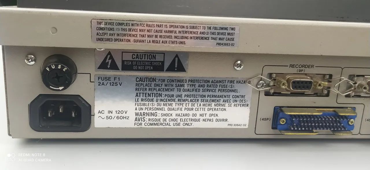 Controle de Vídeo JVC Antigo - Foto 5