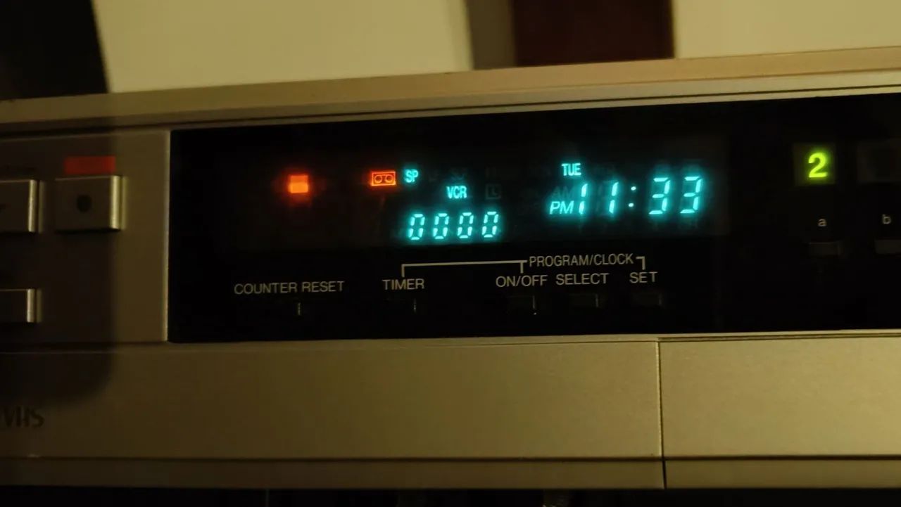 Vídeo Cassette Recorder Panasonic Omnivision VHS - Model PV-1231RM Japan - Foto 4