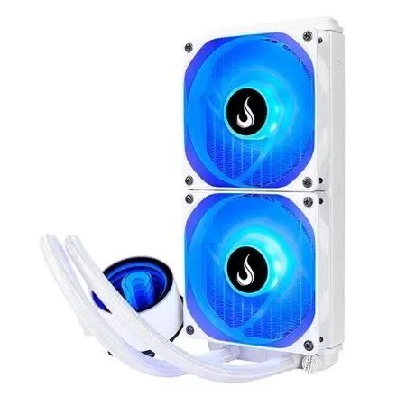 Water Cooler Gamer Rise Mode Frost, RGB, Intel e AMD, 240mm, Branco - RM-WCZ-02-RGB 