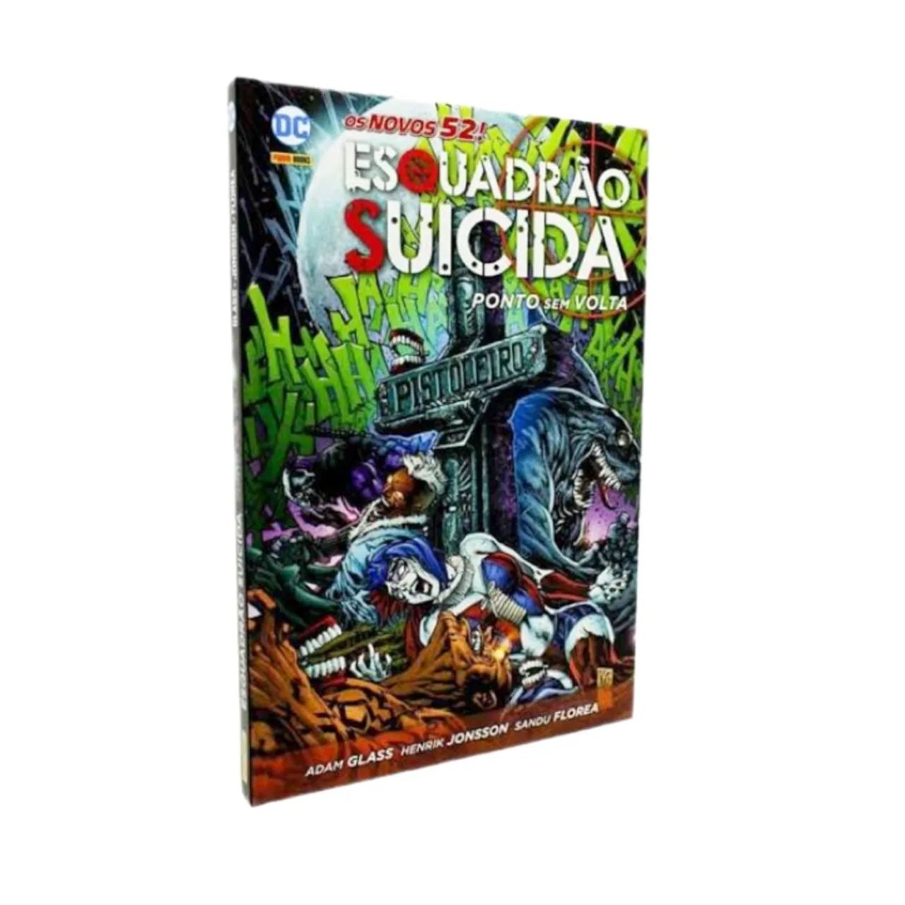 hq esquadrão suicida ponto sem volta dc comics panini arlequina gotham arkham nerd geek