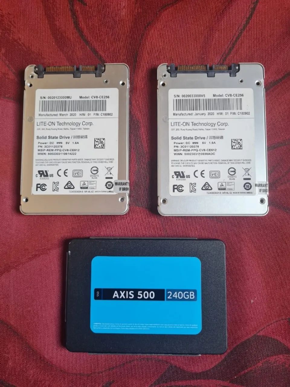 SSD Sata 256gb 