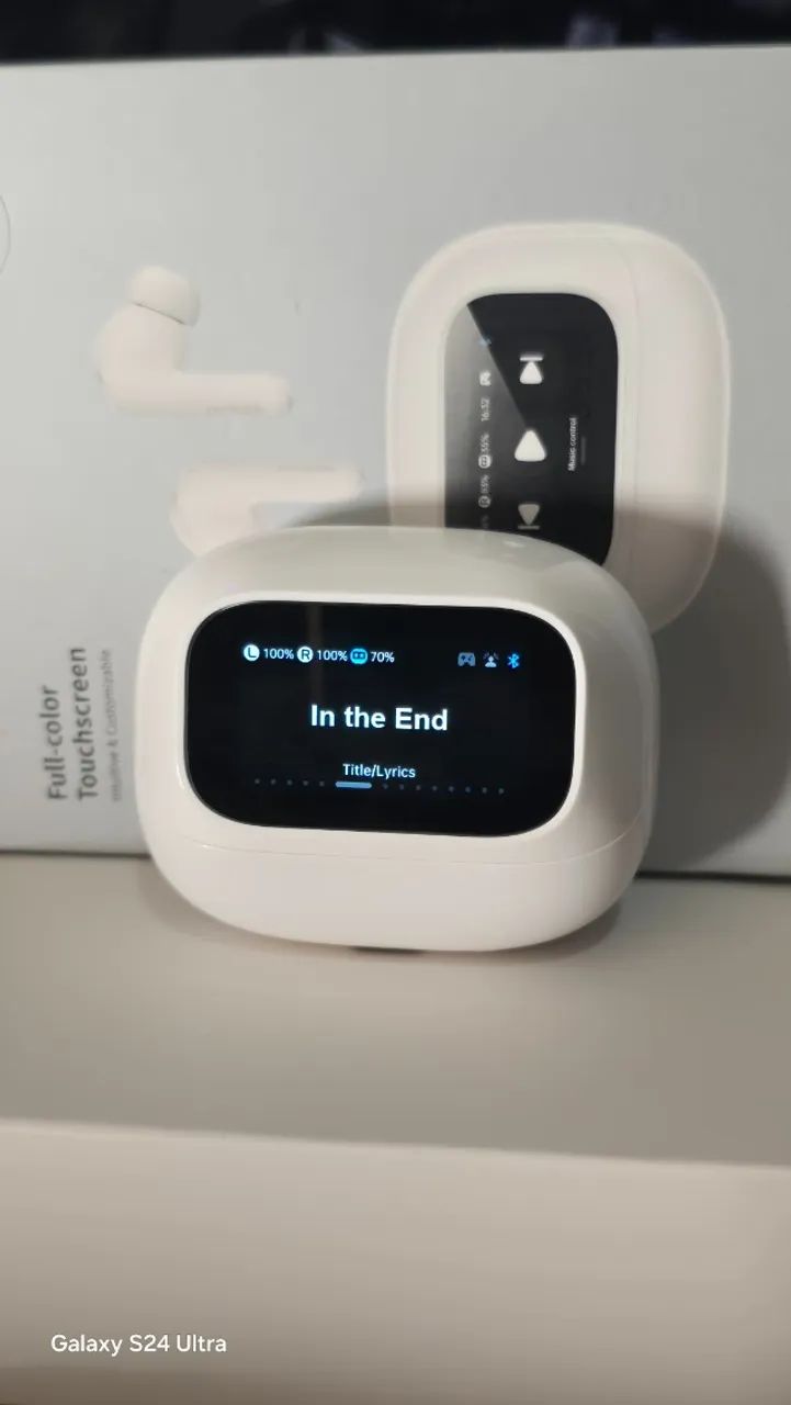 Fone Ugreen com Tela Touch, Cancelamento de ruido de 52db, Bateria de até 30 Horas - Foto 2