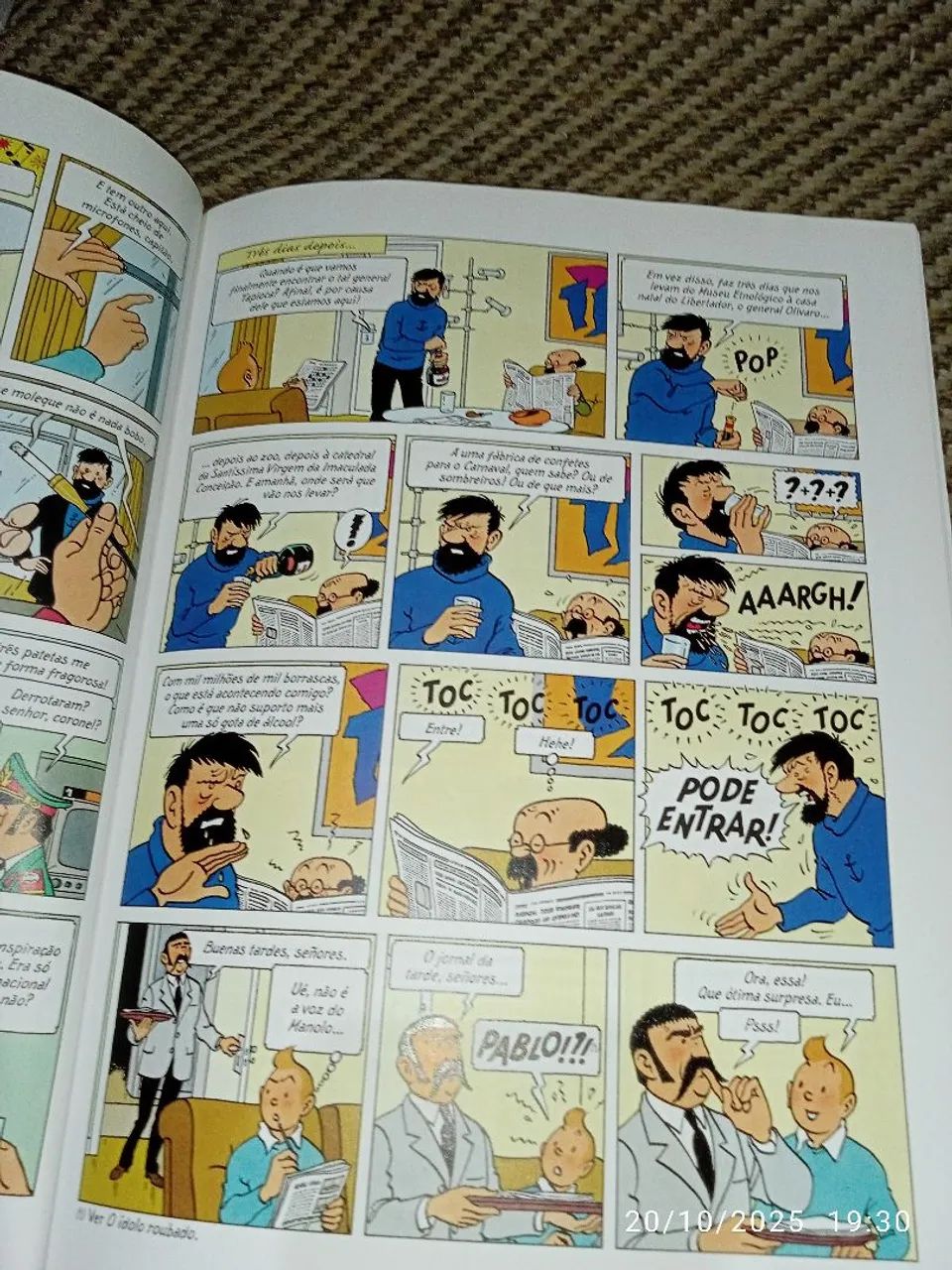 TimTim e os Picaros - Herge  - Foto 4