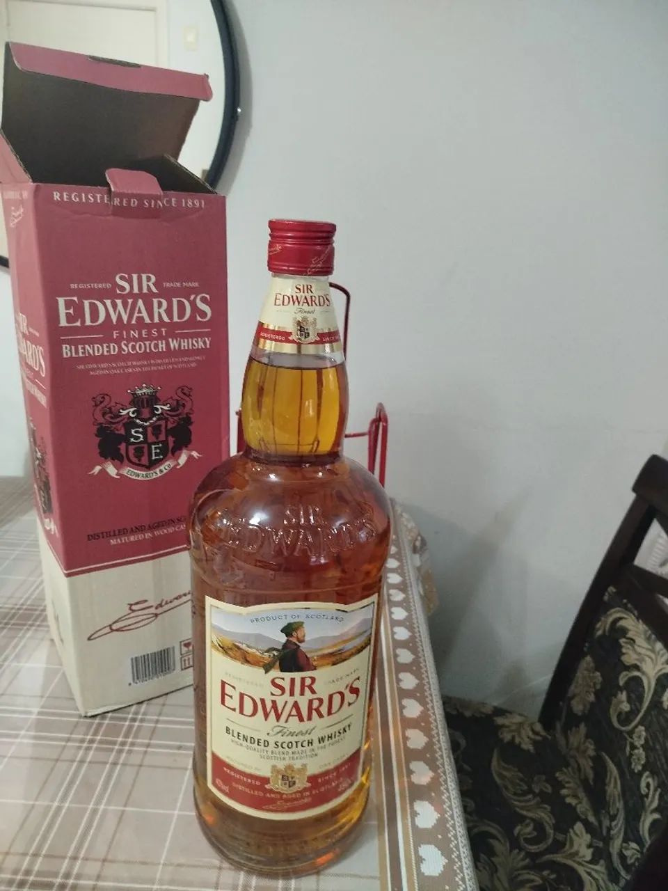 Whisky Sir Edwards - 4,5 Litros - Foto 2