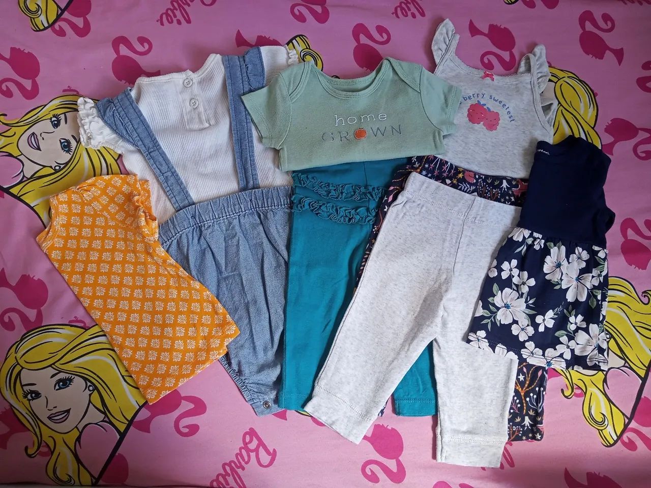 Kit roupinhas Carter's menina 6 meses - Foto 5