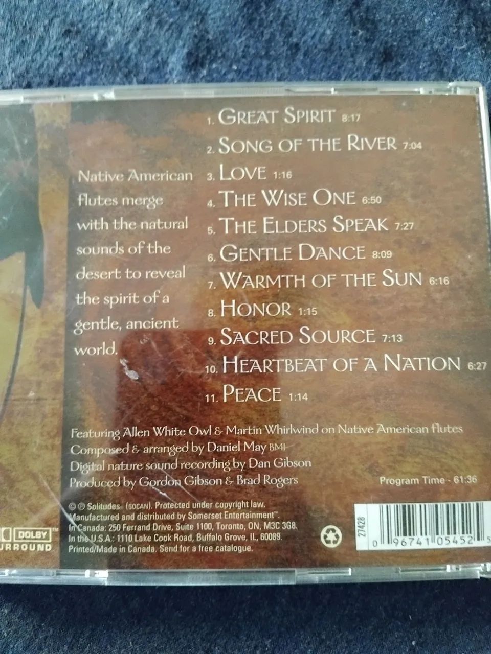 CD Solitudes - Native Spirit - Foto 2