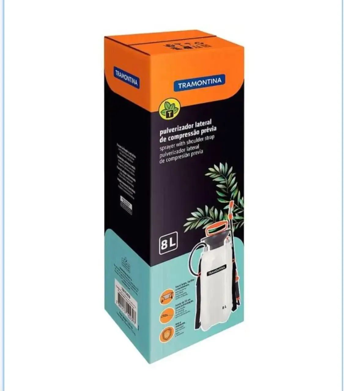 Pulverizador Lateral de Compreensão Prévia 8 Litros Tramontina  - Foto 3
