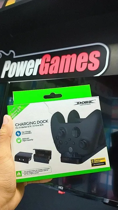 BASE CARREGADORA PARA CONTROLES XBOX
