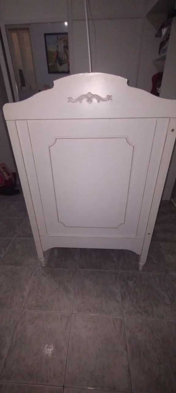 Berço Infantil Branco com Detalhes - Foto 3