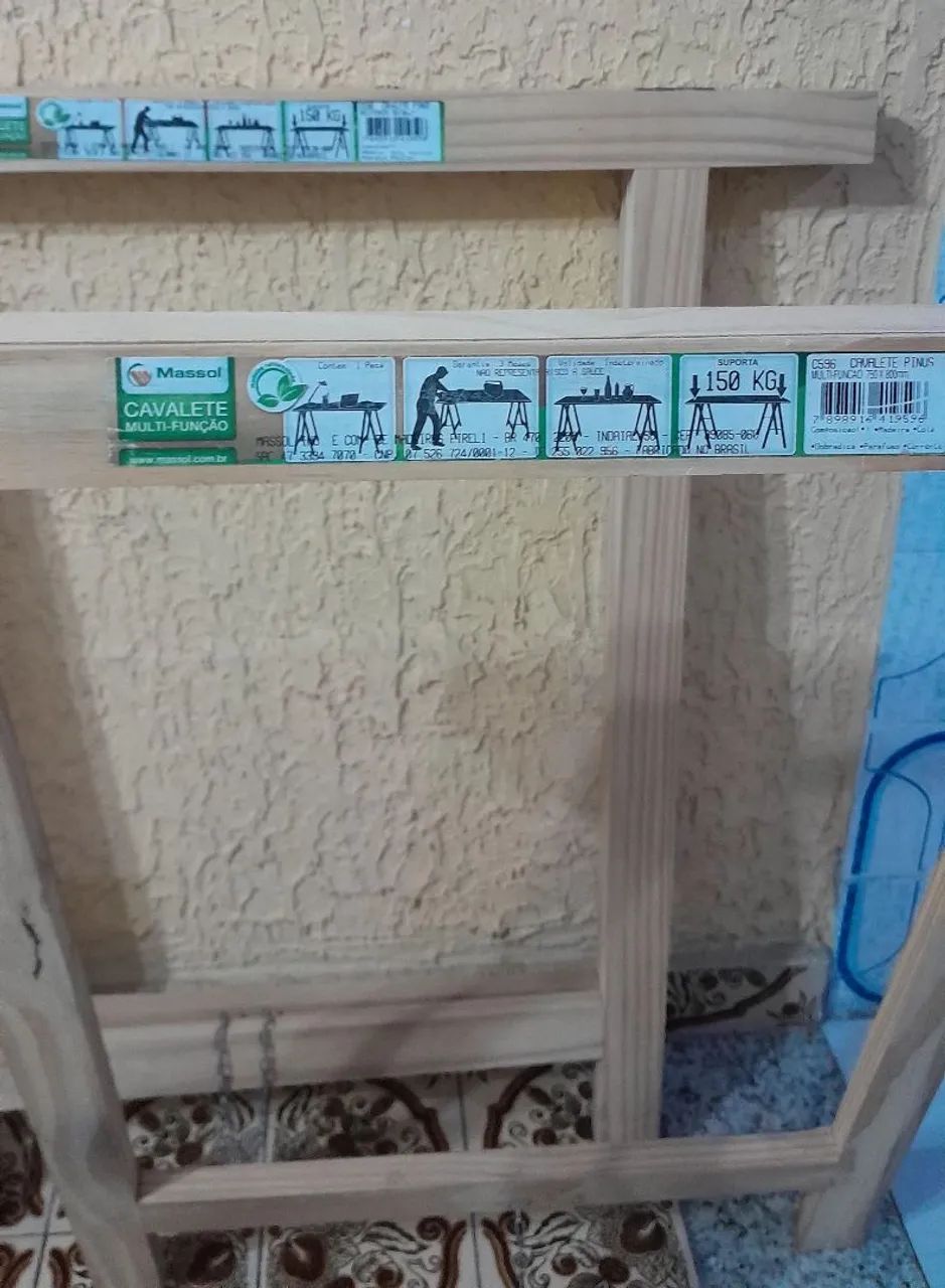 JOGO DE CAVALETES DE PINUS64960523442947122