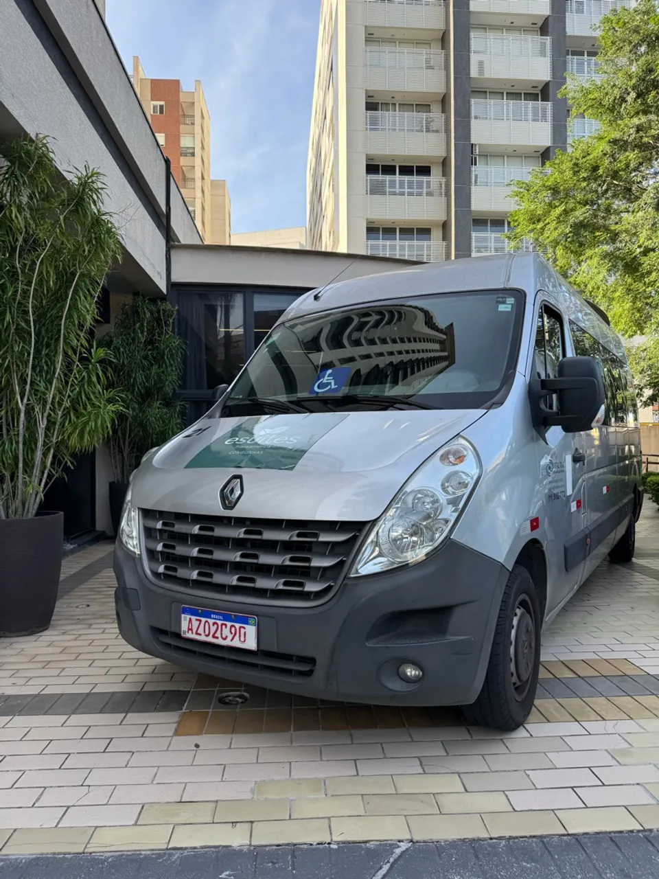 RENAULT MASTER 2015 MBUS L3H2