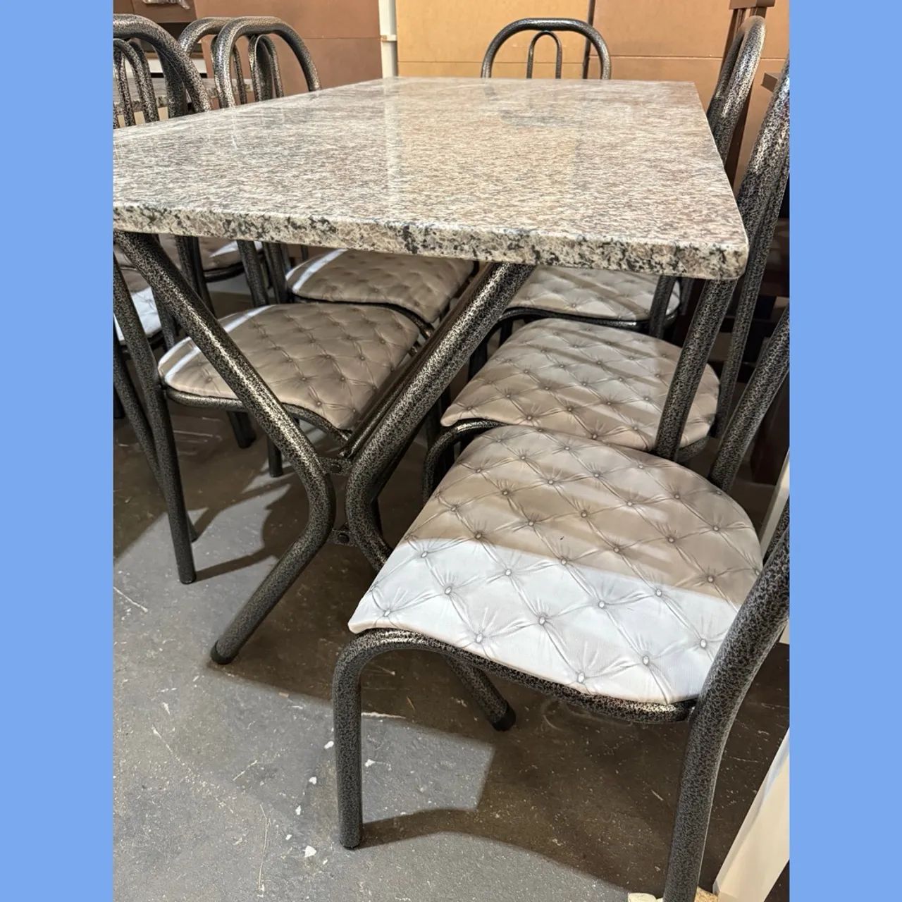 Mesa com 6 cadeiras - entrego hoje  - Foto 3