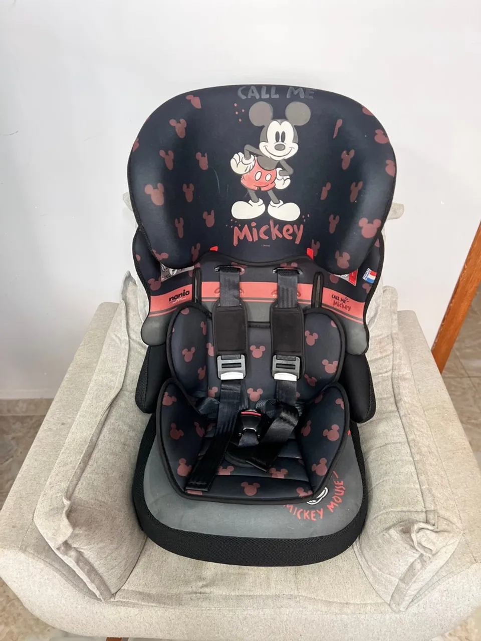Cadeirinha de Carro Infantil Mickey Mouse