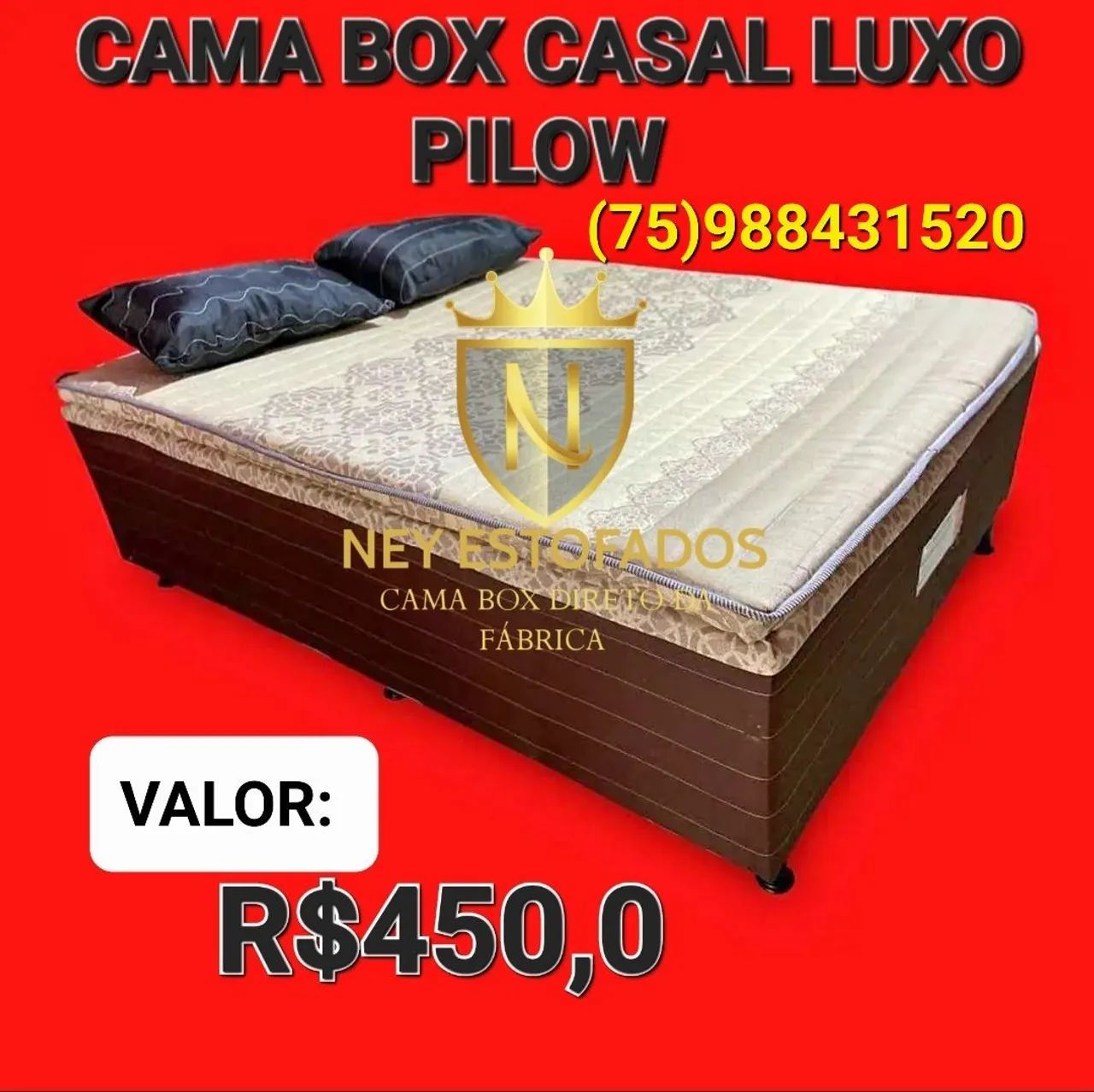 Cama Box Conjugada em Promoção com Frete Grátis! - Foto 4