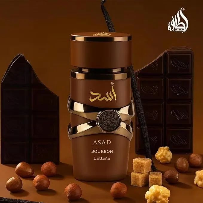 Perfume Asad bourbon 100ml, sedutor e envolvente