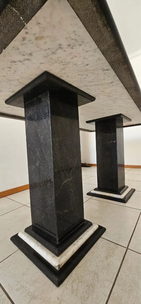 Mesa de mármore Carrara 64962149520769123
