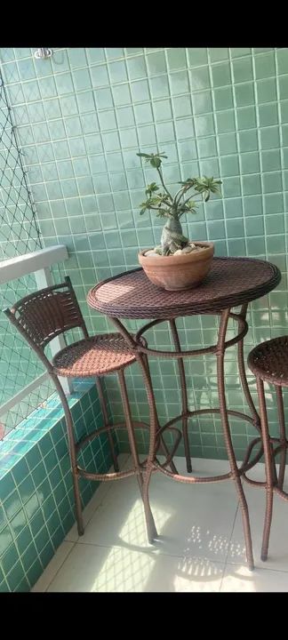 Conjunto de Mesa e Cadeiras para Área Externa - Foto 2