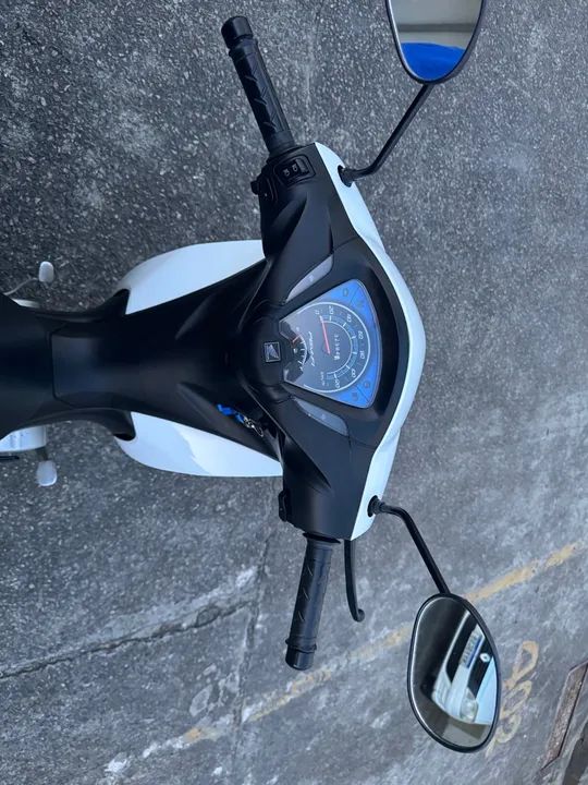 Honda Biz 110 Branca - 2018 - Unico dono - Foto 5