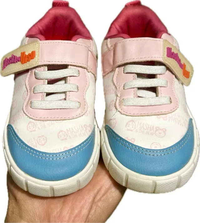 Tênis infantil Masha e o Urso meninas tam 24 - marca pé com pé