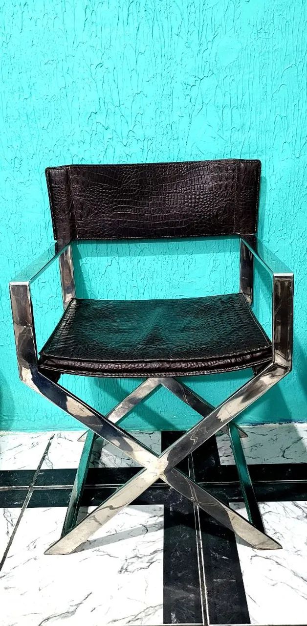 cadeira Diretor  Artefacto de couro estrutura aço - Foto 2
