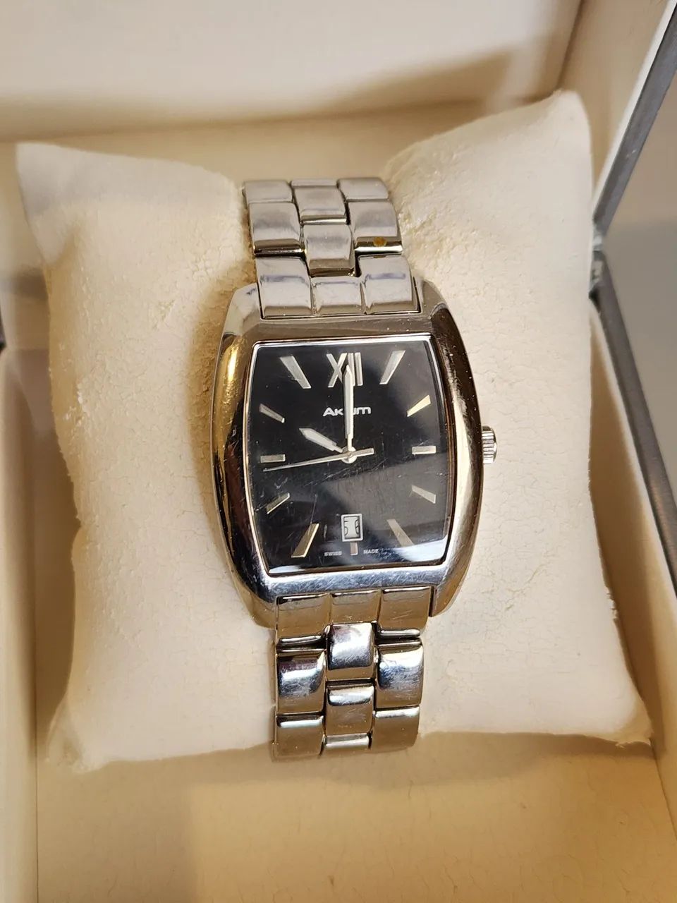 Lindo Relógio Akium AK1077 Swiss Made - Ref. 2480 - Original, Caixa e Certificado - Foto 2