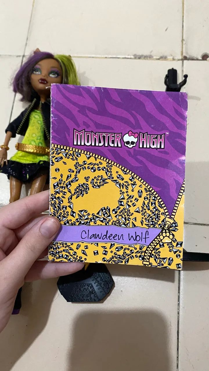 BONECA MONSTER HIGH - CLAWDEEN WOLF - NEW SCAREMASTER  - Foto 3