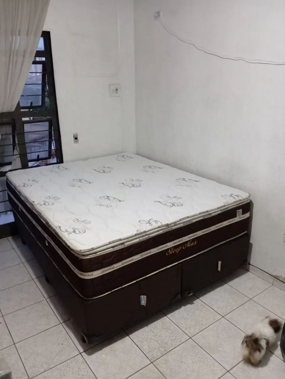 Cama Box Sleep Max 158  mais brinde 