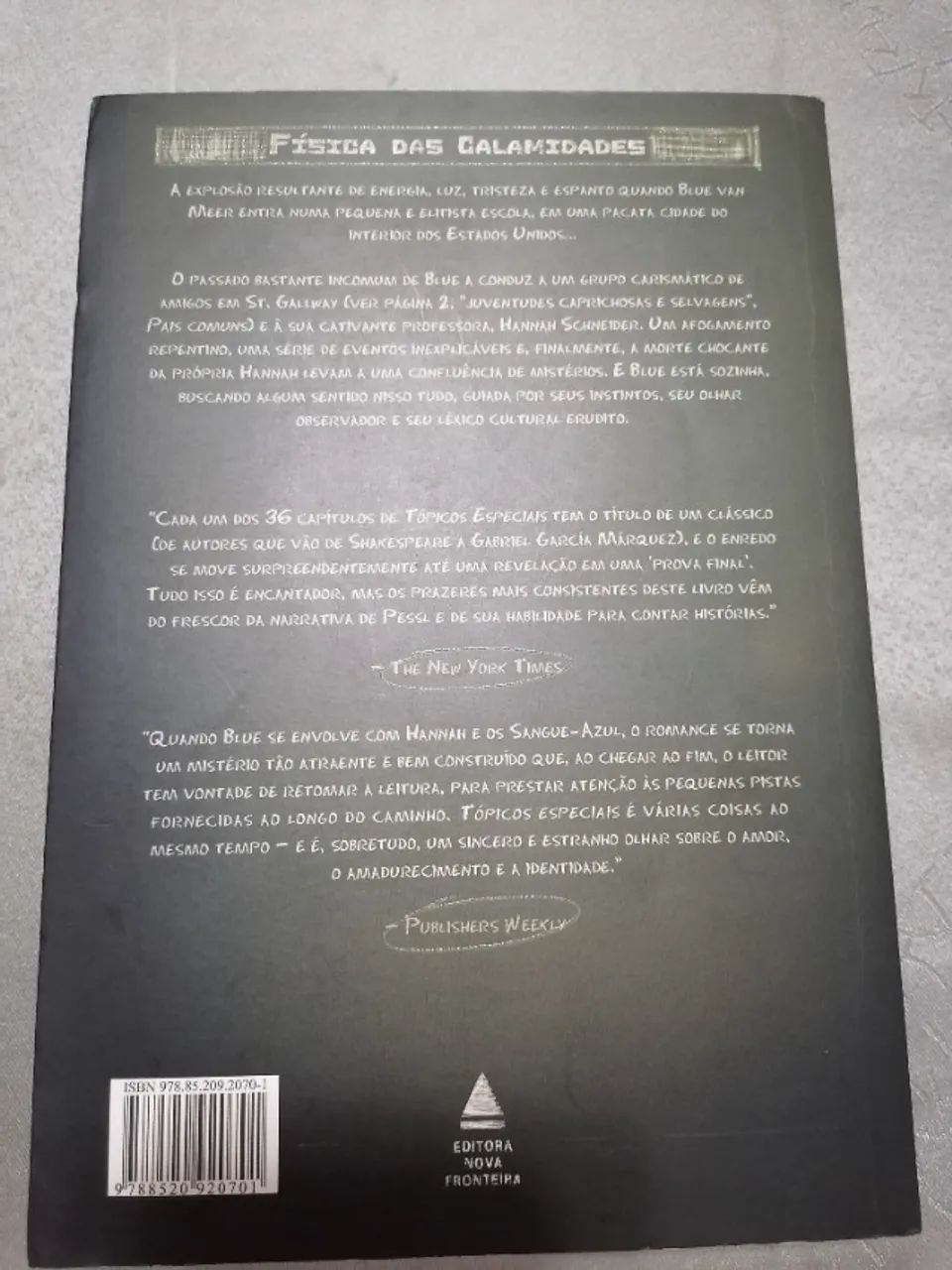 Tópicos Especiais em Física das Calamidades - Foto 2
