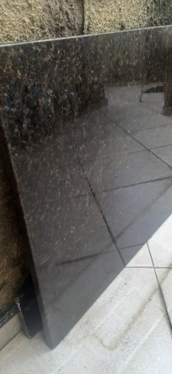  Bancada Granito verde ubatuba 208,5 x 62 - Foto 5