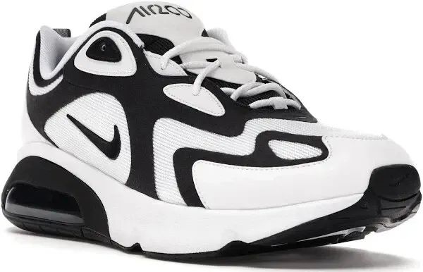 Nike Air Max 200 black e white (preto e branco)