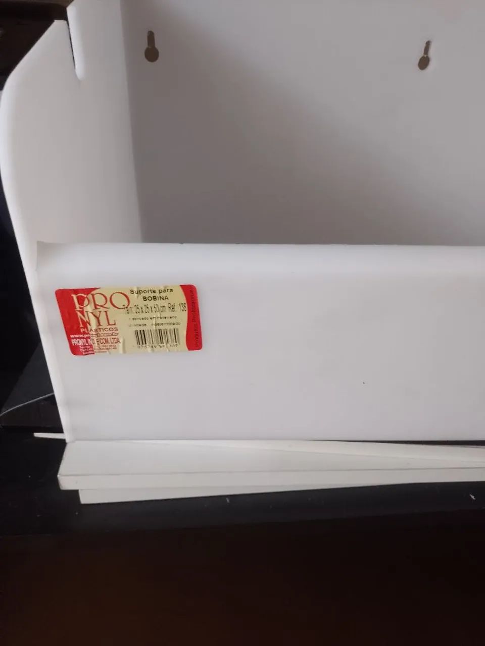 Prateleira expositora branca para comércio - Foto 2