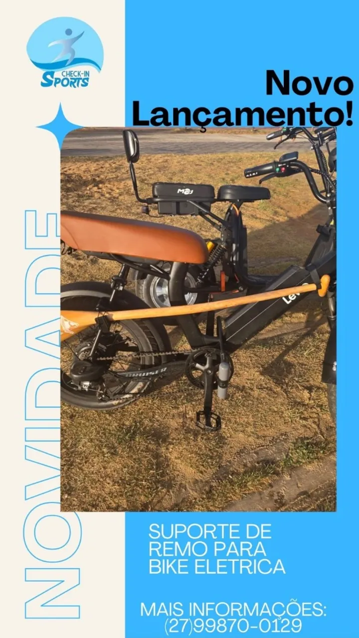 Suporte de Remo para Bike Eletrica