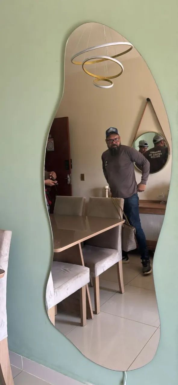 Espelho orgânico a pronta entrega 