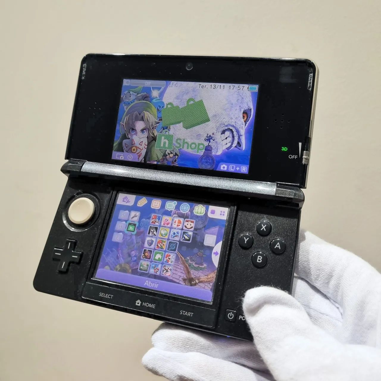 Nintendo 3ds Destravado 64 GB - Lotado de Jogos - Foto 3