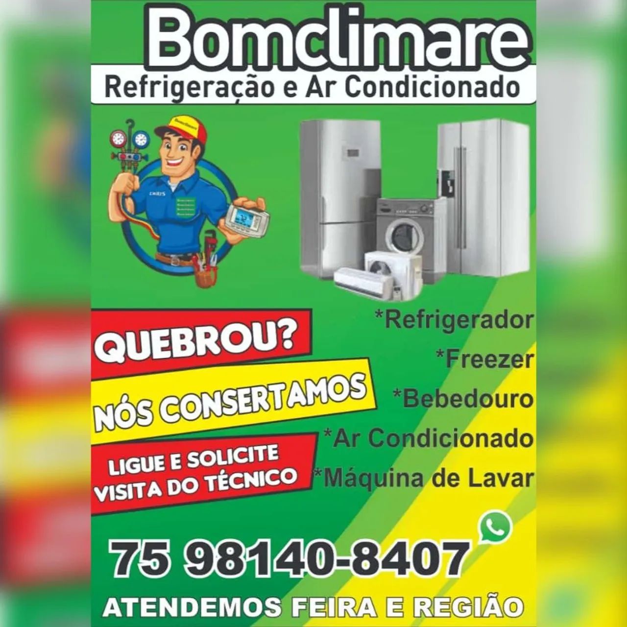 REFRIGERACAO, AR COND E MAQ LAVAR - Foto 4