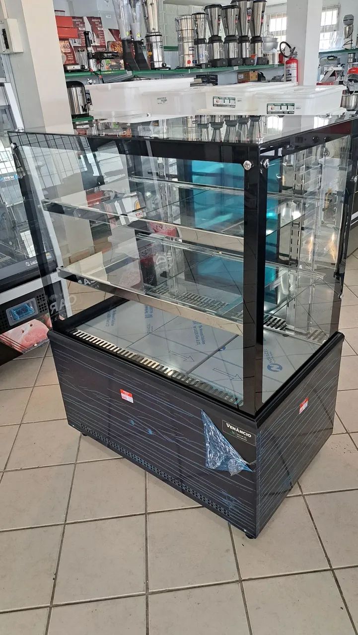 A. Vitrine quente Fria e neutra novas garantia de fábrica  - Foto 2